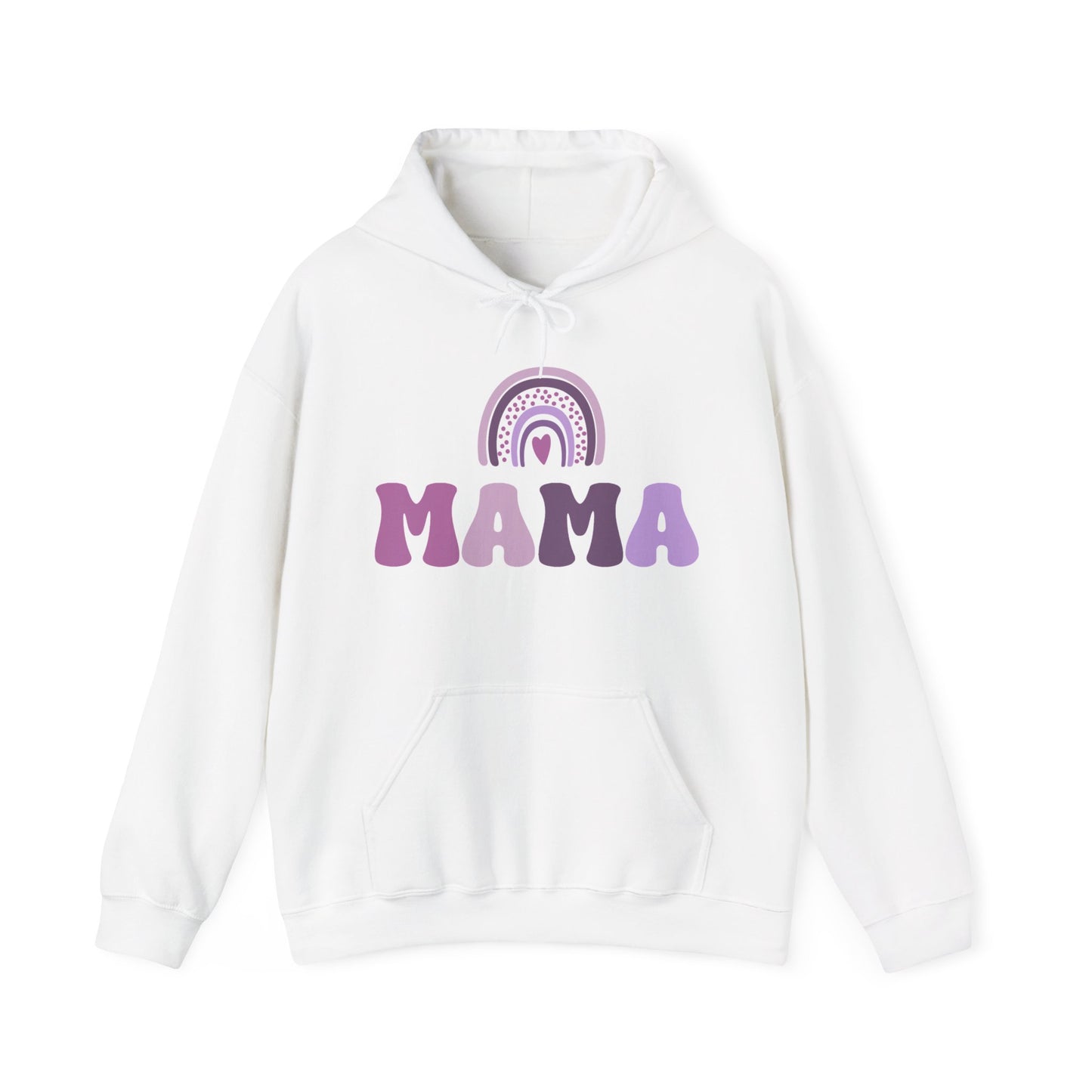 Mama sweatshirt, trendy mama shirt, rainbow boho mom t shirt, mom sweatshirt, rainbow mama shirt, boho rainbow, boho mama hooded Sweatshirt