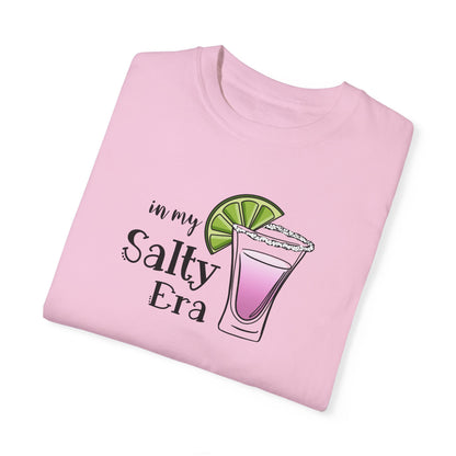 In my salty era, salty era shirt, funny drinking t shirt, funny alcohol t shirt, I did it for the plot, shot glass shirt, summer t shirt