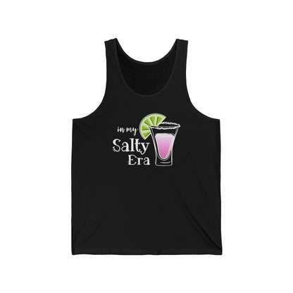 Salty era shirt, In my salty era, salty era tank top, funny drinking tank top, funny alcohol tank top, trendy summer shirt, shot glass shirt