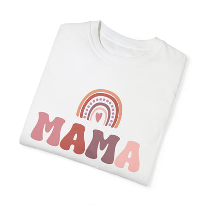 Rainbow mama t shirt, trendy mama shirt, rainbow boho mom t shirt, mom t shirt, mama shirt, boho rainbow shirt, boho mama shirt