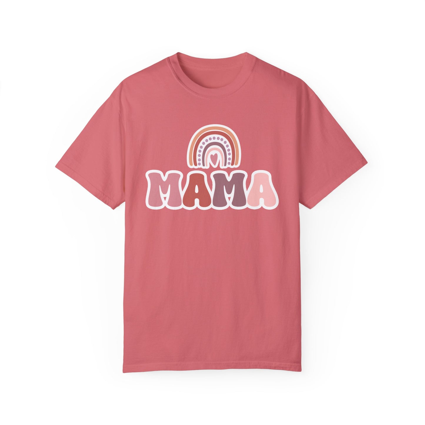 Rainbow mama t shirt, trendy mama shirt, rainbow boho mom t shirt, mom t shirt, mama shirt, boho rainbow shirt, boho mama shirt