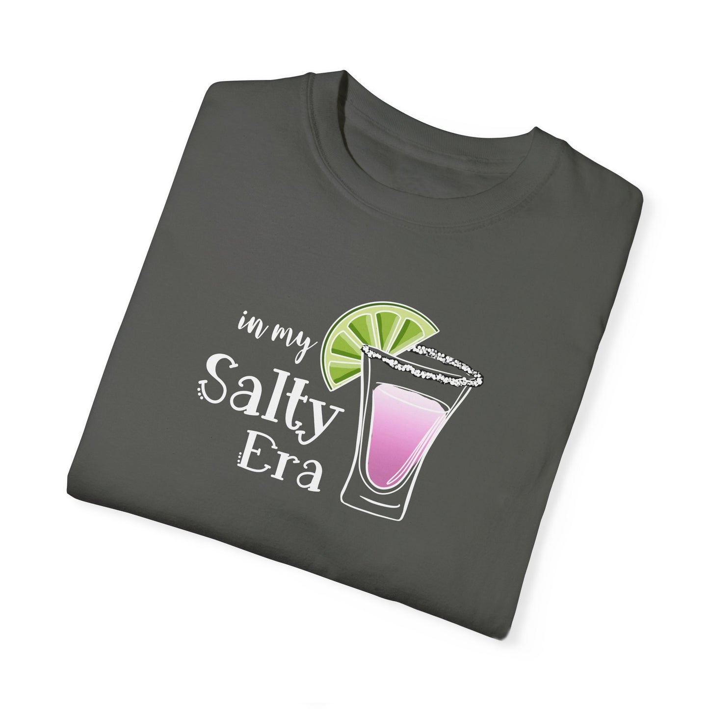 Salty era shirt, In my salty era, funny drinking t shirt, funny alcohol t shirt, trendy summer shirt, shot glass shirt, summer t shirt