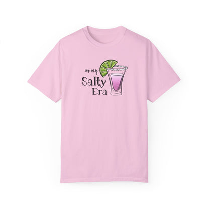 In my salty era, salty era shirt, funny drinking t shirt, funny alcohol t shirt, I did it for the plot, shot glass shirt, summer t shirt