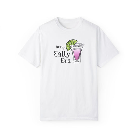 In my salty era, salty era shirt, funny drinking t shirt, funny alcohol t shirt, I did it for the plot, shot glass shirt, summer t shirt