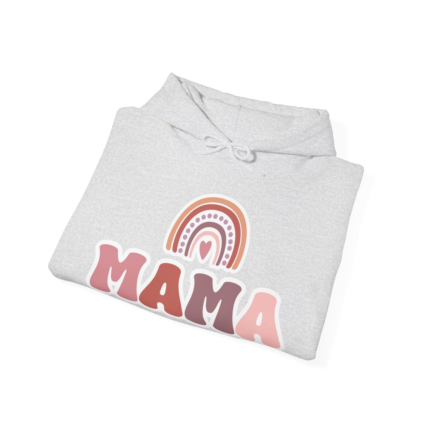 Mama sweatshirt, mama hooded sweatshirt, rainbow boho mom, mom sweatshirt, rainbow mama shirt, boho rainbow sweatshirt, mama shirt