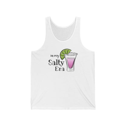 Salty era shirt, In my salty era, salty era tank top, funny drinking t shirt, funny alcohol tank top, trendy summer shirt, shot glass shirt