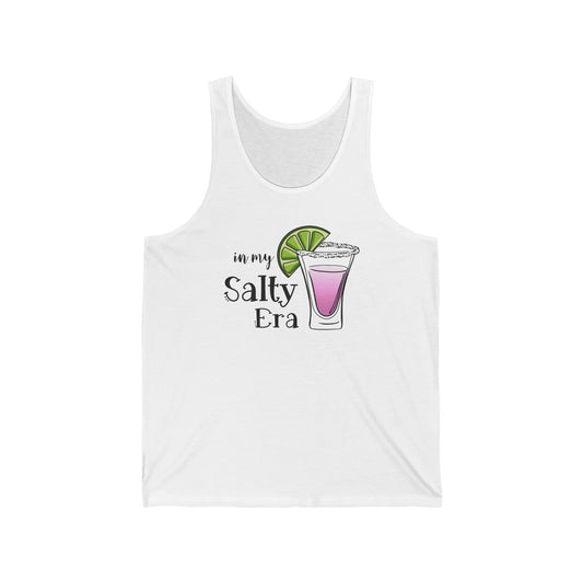 Salty era shirt, In my salty era, salty era tank top, funny drinking t shirt, funny alcohol tank top, trendy summer shirt, shot glass shirt