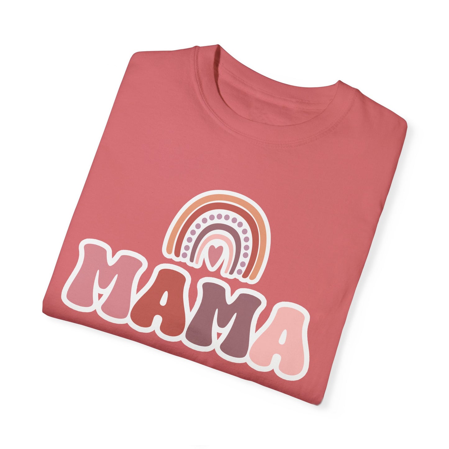 Rainbow mama t shirt, trendy mama shirt, rainbow boho mom t shirt, mom t shirt, mama shirt, boho rainbow shirt, boho mama shirt