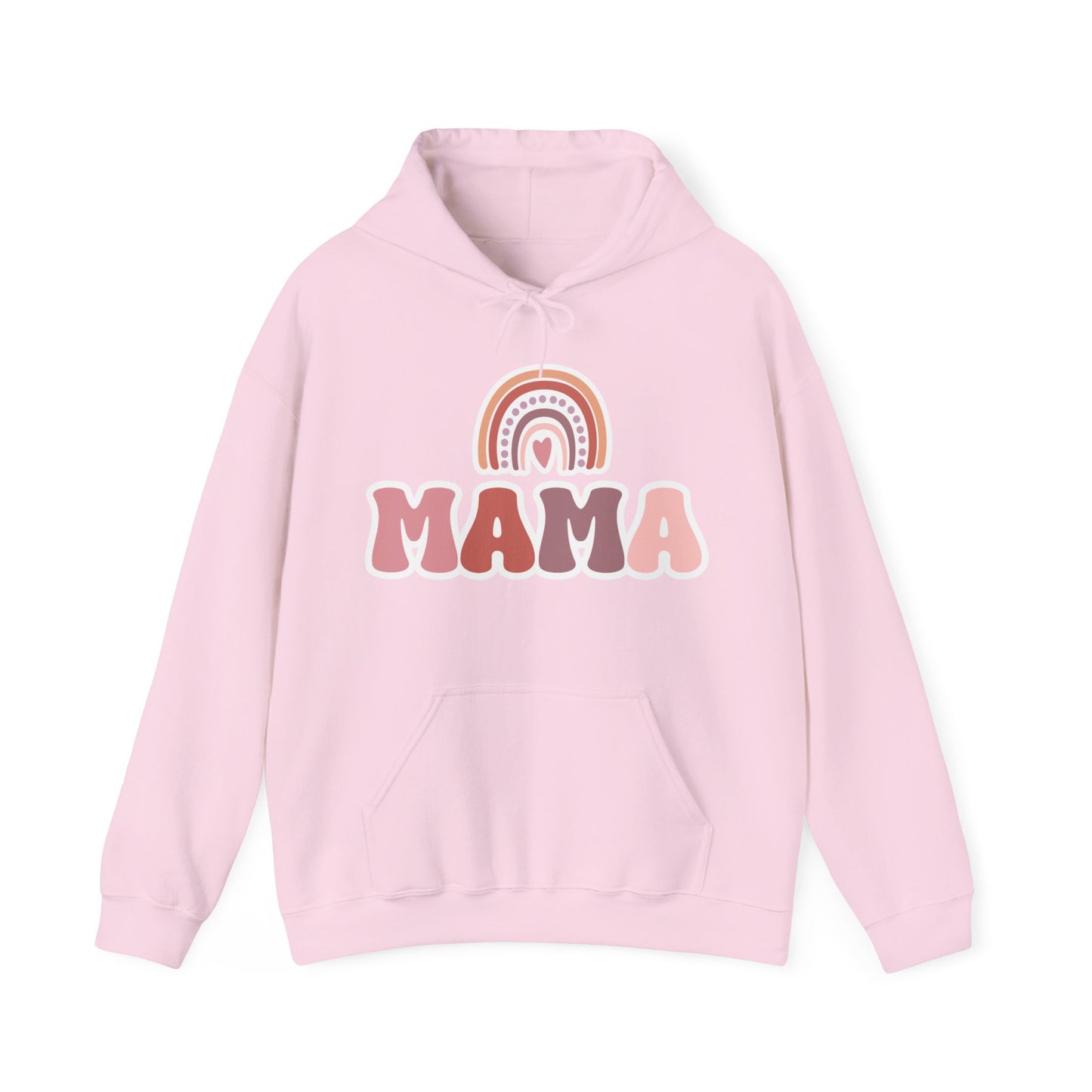 Mama sweatshirt, mama hooded sweatshirt, rainbow boho mom, mom sweatshirt, rainbow mama shirt, boho rainbow sweatshirt, mama shirt