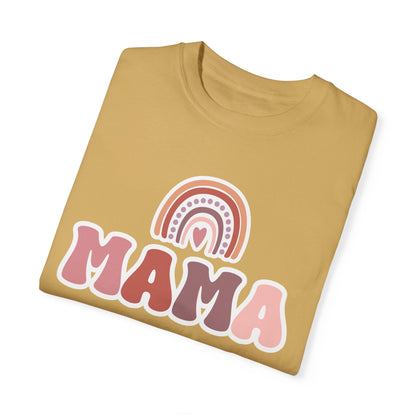 Rainbow mama t shirt, trendy mama shirt, rainbow boho mom t shirt, mom t shirt, mama shirt, boho rainbow shirt, boho mama shirt