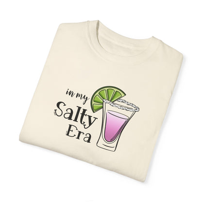 In my salty era, salty era shirt, funny drinking t shirt, funny alcohol t shirt, I did it for the plot, shot glass shirt, summer t shirt