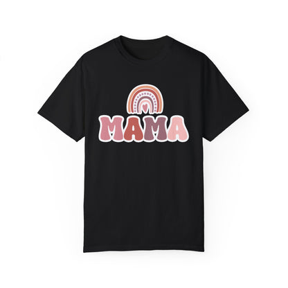 Rainbow mama t shirt, trendy mama shirt, rainbow boho mom t shirt, mom t shirt, mama shirt, boho rainbow shirt, boho mama shirt