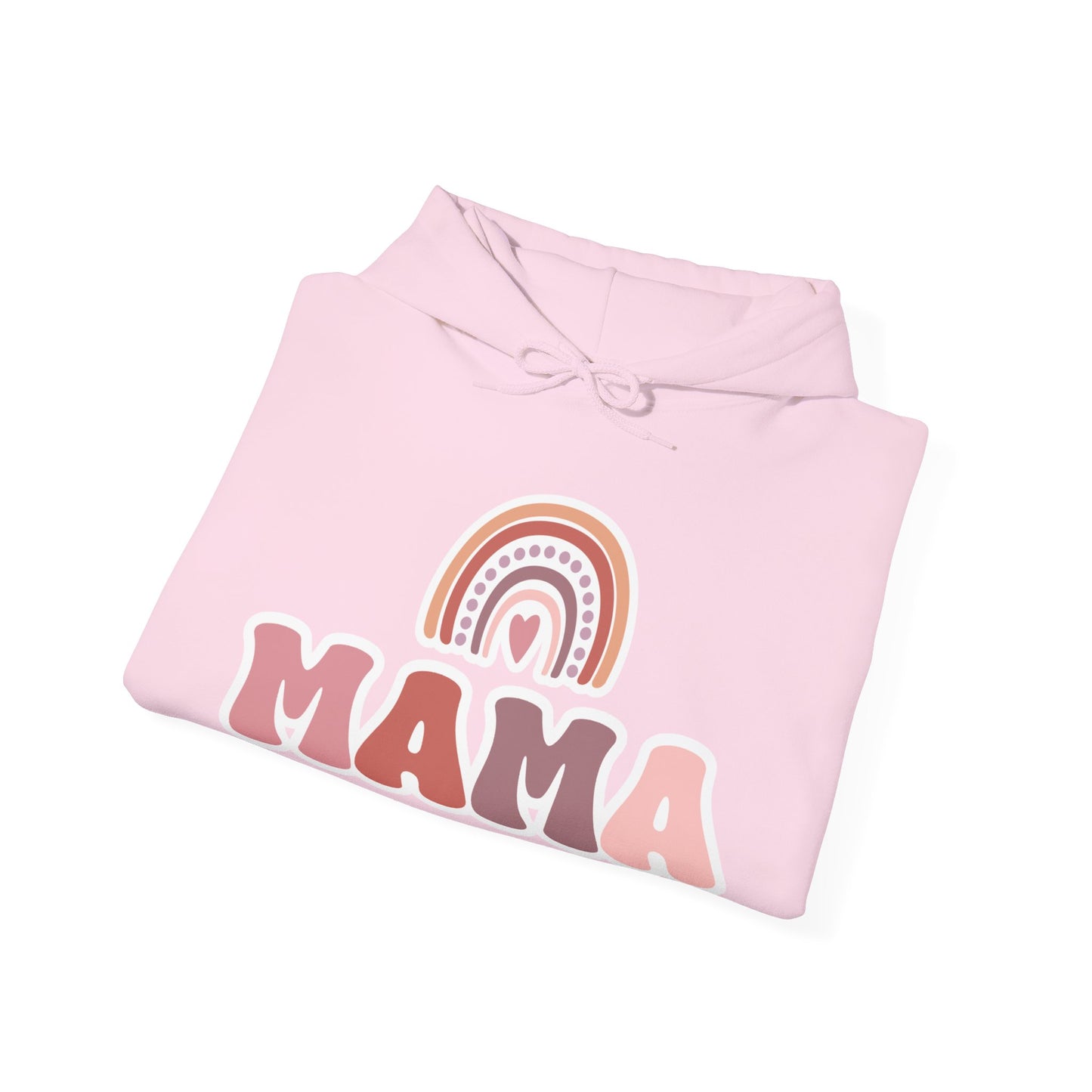 Mama sweatshirt, mama hooded sweatshirt, rainbow boho mom, mom sweatshirt, rainbow mama shirt, boho rainbow sweatshirt, mama shirt